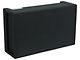 10-Inch Single Shallow Sealed Downfire Subwoofer Enclosure (Universal; Some Adaptation May Be Required)