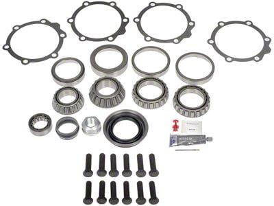 10.50-Inch Rear Premium Ring and Pinion Master Bearing with Installation Kit (07-19 Sierra 2500 HD)