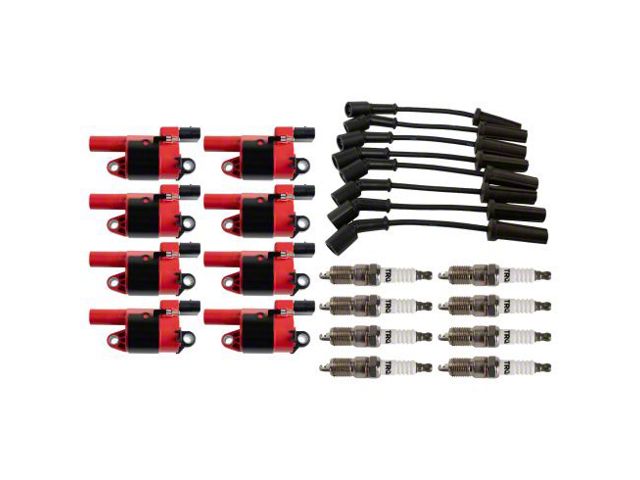 17-Piece Ignition Kit (11-16 6.0L Sierra 2500 HD w/ Round Style Coils)