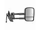 180 Degree Swing Powered Heated Manual Folding Towing Mirror; Passenger Side (07-14 Sierra 2500 HD)