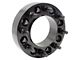 2-Inch Steel Hubcentric 8-Lug Wheel Spacers; Black (07-10 Sierra 2500 HD)