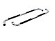 Go Rhino 3-Inch 4000 Series Cab Length Side Step Bars; Polished (07-14 Sierra 2500 HD Extended Cab)