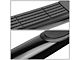 3-Inch Round Side Step Bars; Black (07-19 Sierra 2500 HD Regular Cab)