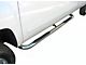 3-Inch Round Side Step Bars; Stainless Steel (20-24 Sierra 2500 HD Crew Cab)