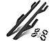 3-Inch Side Arm Side Step Bars; Black (07-19 Sierra 2500 HD Crew Cab)