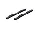 4-Inch Oval Side Step Bars; Black (20-24 Sierra 2500 HD Crew Cab)