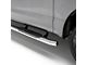 4-Inch Oval Side Step Bars; Stainless Steel (20-24 Sierra 2500 HD Double Cab)