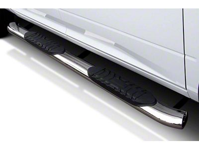 5-Inch Extreme Side Step Bars; Stainless Steel (07-19 Sierra 2500 HD Extended/Double Cab)