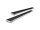 5-Inch iStep Wheel-to-Wheel Running Boards; Hairline Silver (20-24 Sierra 2500 HD Double Cab w/ 6.90-Foot Standard Box)