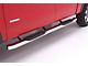 5-Inch Oval Curved Nerf Side Step Bars; Polished Stainless (20-24 Sierra 2500 HD Crew Cab)