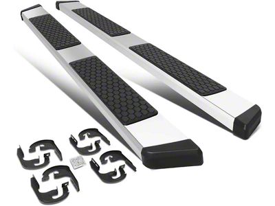 5-Inch Running Boards; Stainless Steel (20-25 Sierra 2500 HD Crew Cab)