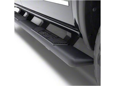 5.50-Inch AscentStep Running Boards; Carbide Black (07-19 6.6L Duramax Sierra 2500 HD Crew Cab)