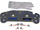 Instrument Cluster Upgrade Kit with Transmission Temperature; Stainless Steel (07-11 Sierra 2500 HD)