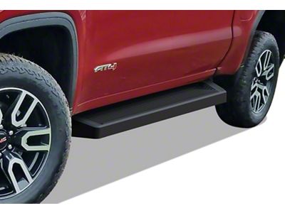 6-Inch iRunning Boards; Black (20-24 Sierra 2500 HD Crew Cab)