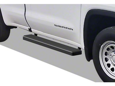 6-Inch iStep Running Boards; Black (20-25 Sierra 2500 HD Regular Cab)