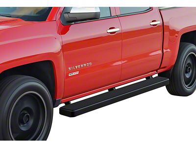 6-Inch iStep Running Boards; Black (07-14 Sierra 2500 HD Crew Cab)