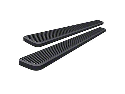 6-Inch iStep Wheel-to-Wheel Running Boards; Black (20-24 Sierra 2500 HD Double Cab w/ 6.90-Foot Standard Box)