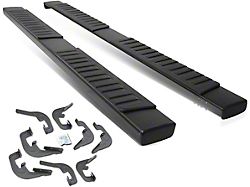 6-Inch Running Boards; Black (07-19 Sierra 2500 HD Crew Cab)