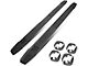 6-Inch Running Boards; Black (20-24 Sierra 2500 HD Crew Cab)