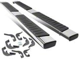 6-Inch Running Boards; Stainless Steel (07-19 Sierra 2500 HD Crew Cab)