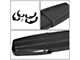 6.25-Inch Running Boards; Black (07-19 Sierra 2500 HD Regular Cab)