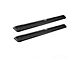 93-Inch Sure-Grip Running Boards; Black Aluminum (01-06 Sierra 2500 HD Crew Cab)