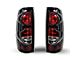 Altezza Tail Lights; Glossy Black Housing; Clear Lens (01-02 Sierra 2500 HD)