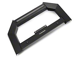 Armour Bull Bar; Matte Black (20-25 Sierra 2500 HD)