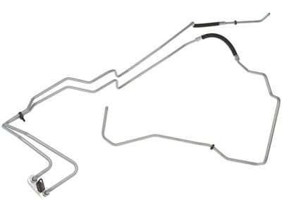 Automatic Transmission Oil Cooler Hose Assembly; Inlet and Outlet (11-14 6.0L Sierra 2500 HD)