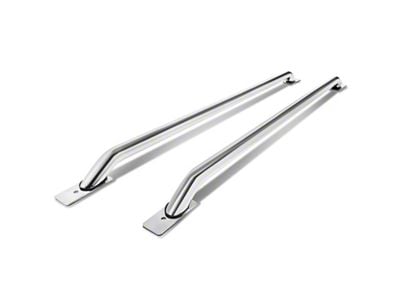 Bed Rails; Chrome (01-06 Sierra 2500 HD w/ 6.50-Foot Standard Box)