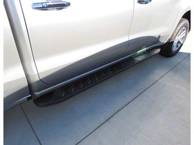 Blade Running Boards; Textured Black (20-25 Sierra 2500 HD Crew Cab)