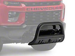 Bull Bar with Skid Plate; Black (20-25 Sierra 2500 HD)