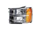 CAPA Replacement Headlight; Driver Side (07-14 Sierra 2500 HD)