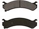 Ceramic Brake Pads with Brake Fluid and Cleaner; Front and Rear (07-10 Sierra 2500 HD)