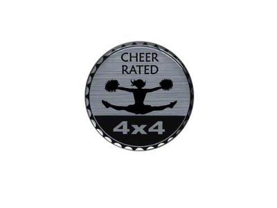 Cheer Rated Badge (Universal; Some Adaptation May Be Required)