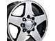 CV91A Machined 8-Lug Wheel; 20x8.5; 12mm Offset (07-10 Sierra 2500 HD)