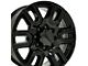 CV96A Black 8-Lug Wheel; 20x8.5; 12mm Offset (07-10 Sierra 2500 HD)