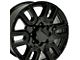 CV96A Black 8-Lug Wheel; 20x8.5; 12mm Offset (07-10 Sierra 2500 HD)