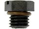 Diesel Fuel Filter Bleeder Screw; Nylon (07-16 6.6L Duramax Sierra 2500 HD)