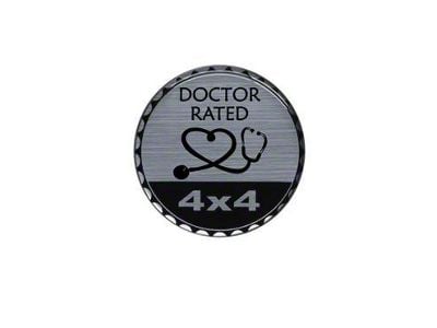 Doctor Rated Badge (Universal; Some Adaptation May Be Required)