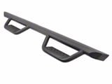 Go Rhino Dominator Xtreme D2 Side Step Bars; Textured Black (20-25 Sierra 2500 HD Crew Cab)