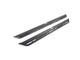 Go Rhino Dominator Xtreme DT Side Step Bars; Textured Black (20-25 Sierra 2500 HD Crew Cab)