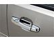 Putco Door Handle Covers without Passenger Keyhole; Chrome (07-14 Sierra 2500 HD Regular Cab, Extended Cab)