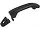 Exterior Door Handle; Exterior Door Handle Front Left Without Passive Entry Smooth Black; Front Left (15-19 Sierra 2500 HD)