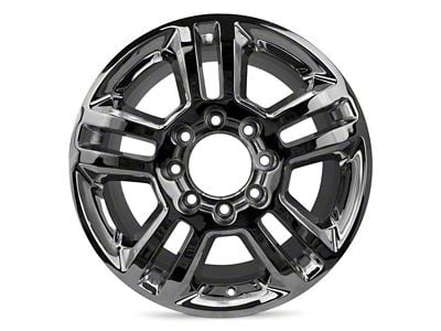 Double 5-Spoke Chrome 8-Lug Wheel; 20x8.5; 44mm Offset (20-24 Sierra 2500 HD)