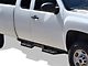 Drop Down Style Nerf Side Step Bars; Matte Black (07-19 Sierra 2500 HD Double Cab)