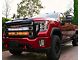 Dual 40-Inch Amber LED Light Bars with Grille Mounting Brackets (20-24 Sierra 2500 HD, Excluding Base & Denali)