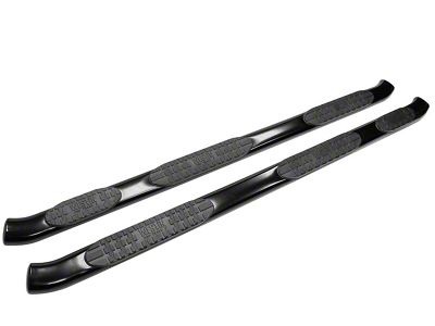 Westin Pro Traxx 5-Inch Wheel-to-Wheel Oval Side Step Bars; Black (07-19 Sierra 2500 HD Crew Cab DRW w/ 8-Foot Long Box)