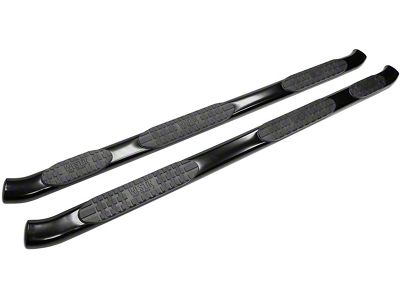 Westin Pro Traxx 5-Inch Wheel-to-Wheel Oval Side Step Bars; Black (07-19 Sierra 2500 HD Extended/Double Cab DRW w/ 8-Foot Long Box)