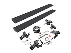 Go Rhino E-BOARD E1 Electric Running Boards; Protective Bedliner Coating (07-10 Sierra 2500 HD Extended Cab; 11-14 6.0L Sierra 2500 HD Extended Cab)